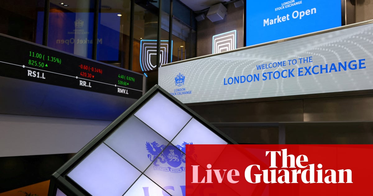 FTSE 100 on track for 5% rise in 2024 after solid year for shares – business live | Business